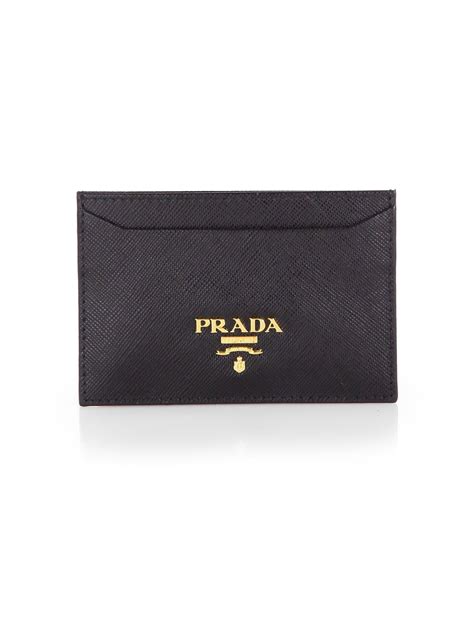 Prada credit card holder women